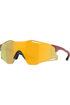 Oakley Unisex OO9512D CYBR ZERO 951203 Occhiali da sole O_Matter Oro Squadrata Normale