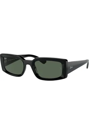Ray-Ban Unisex RB4395 KILIANE 667771 Occhiali da sole Acetato Verde Pillow Normale