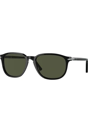 Persol Uomo PO3019S 95/31 Occhiali da sole Acetato Verde Squadrata Normale