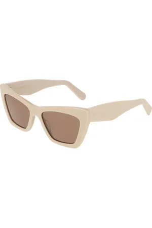 Salvatore Ferragamo Donna SF929SN 259 Occhiali da sole Acetato Marrone Farfalla Normale