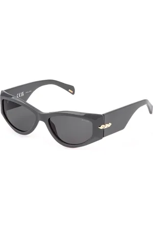 Police Donna SPLR25E NEW DAWN 3 03NN Occhiali da sole Acetato Fumo Geometrica Normale