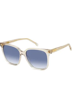 Carrera Donna 3002/S 10A/08 Occhiali da sole Acetato Blu Squadrata Sfumato