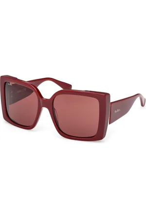 Max Mara Donna MM0131 HINGE 69S Occhiali da sole Acetato Squadrata Normale