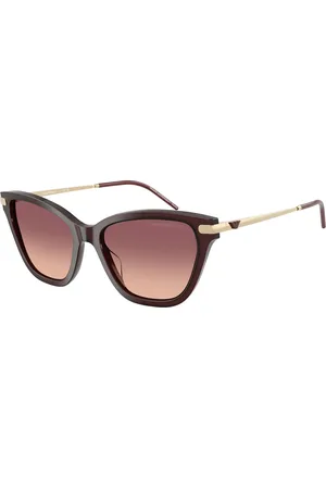 Emporio Armani Donna EA4251 62658D Occhiali da sole Acetato Rosa Cat Eye Normale Sfumato