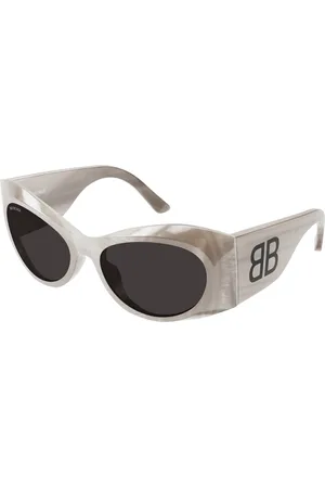 Balenciaga Donna BB0394S 004 Occhiali da sole Acetato Farfalla