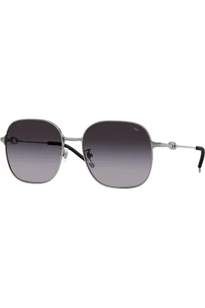 Diesel Donna DL1010D 10038G Occhiali da sole Metallo Squadrata Normale Sfumato