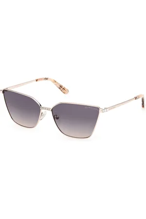 Guess Donna GM00023 32W Occhiali da sole Metallo Blu Cat Eye Normale