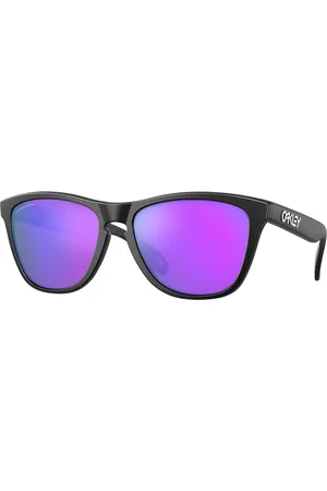 Oakley Uomo OO9013 FROGSKINS 9013H6 Occhiali da sole O_Matter Viola Squadrata Normale Prizm