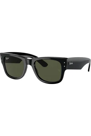 Ray-Ban Unisex RB0840S MEGA WAYFARER 901/31 Occhiali da sole Acetato Verde Squadrata Normale