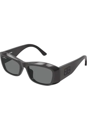 Balenciaga Donna BB0397SA 004 Occhiali da sole Acetato Squadrata