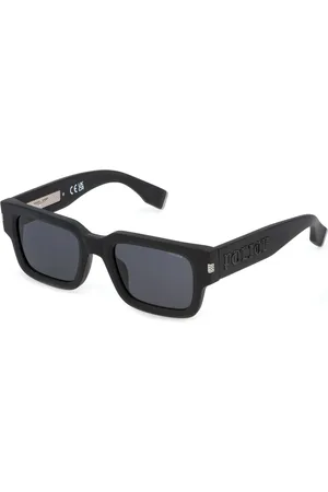Police Uomo SPLP32E G.O.A.T. 1 703 Occhiali da sole Acetato Fumo Squadrata Normale