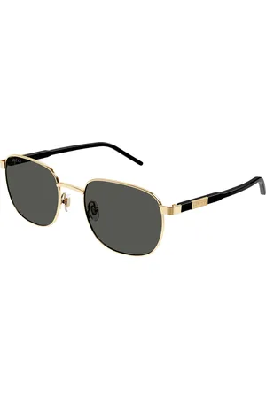 Gucci Uomo GG1799S 001 Occhiali da sole Metallo Grigio Squadrata