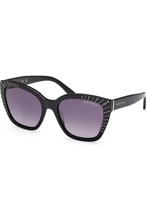 Guess Donna GM00021 01B Occhiali da sole Acetato Fumo Squadrata Normale