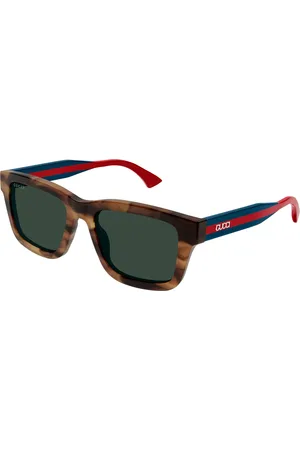Gucci Uomo GG1869S 003 Occhiali da sole Acetato Verde Squadrata