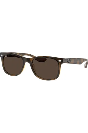 Ray-Ban Bambino RJ9052S JUNIOR NEW WAYFARER 152/73 Occhiali da sole Iniettato Marrone Squadrata Normale