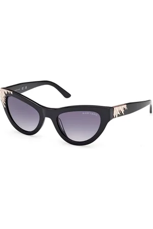 Guess Donna GM00025 01B Occhiali da sole Acetato Fumo Cat Eye Normale