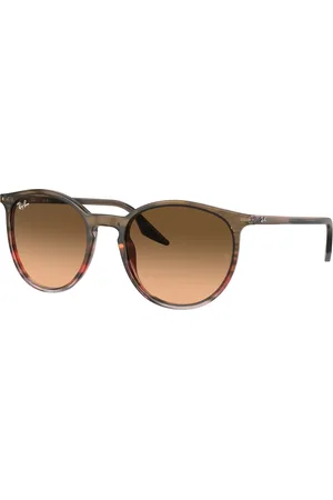 Ray-Ban Unisex RB2204 13953B Occhiali da sole Acetato Rosa Pantos Normale Sfumato