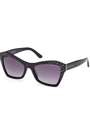 Guess Donna GM00020 01B Occhiali da sole Acetato Fumo Geometrica Normale