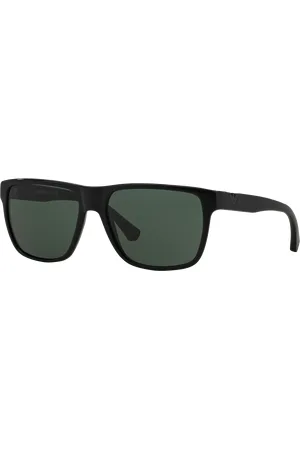 Emporio Armani Uomo EA4035 501771 Occhiali da sole Acetato Verde Squadrata Normale