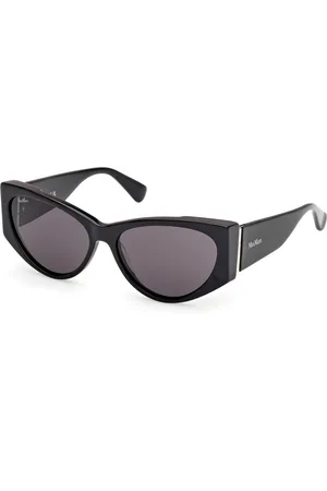 Max Mara Donna MM0132 HINGE-1 01A Occhiali da sole Acetato Fumo Cat Eye Normale
