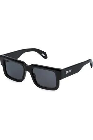 Roberto Cavalli Uomo SJC141 700 Occhiali da sole Acetato Fumo Squadrata Normale