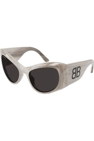Balenciaga Donna BB0393S 004 Occhiali da sole Acetato Farfalla