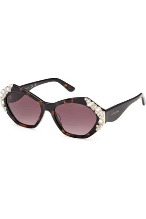 Guess Donna GM00026 52F Occhiali da sole Acetato Geometrica Normale