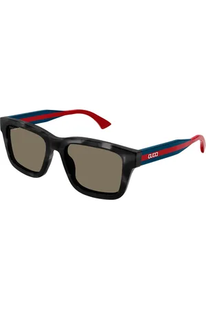 Gucci Uomo GG1869S 004 Occhiali da sole Acetato Marrone Squadrata