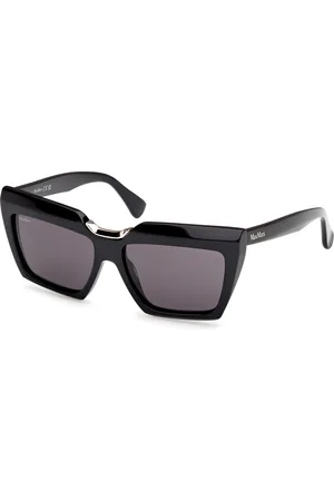 Max Mara Donna MM0137 SPARK-7 01A Occhiali da sole Acetato Fumo Squadrata Normale