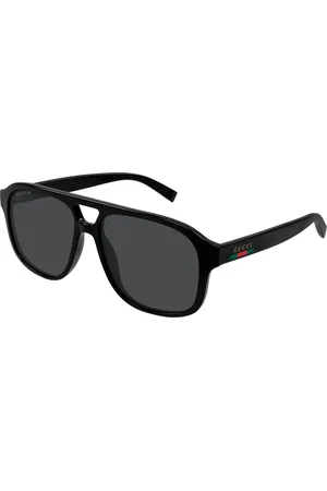 Gucci Uomo GG1856S 005 Occhiali da sole Iniettato Grigio Pilot