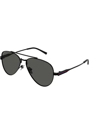 Gucci Uomo GG1874S 001 Occhiali da sole Metallo Grigio Pilot