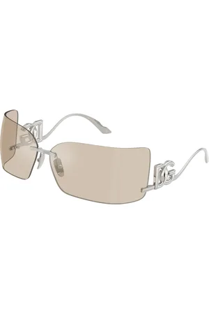 Dolce & Gabbana Donna DG2319 05/6G Occhiali da sole Metallo Squadrata Normale