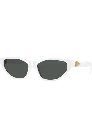 VERSACE Donna VE4491U 314/87 Occhiali da sole Iniettato Grigio Cat Eye Normale