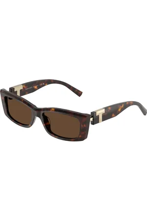 Tiffany & Co. Donna TF4240U 80153G Occhiali da sole Acetato Marrone Squadrata Normale