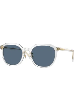 VERSACE Donna VE4493D 551971 Occhiali da sole Acetato Blu Pantos Normale