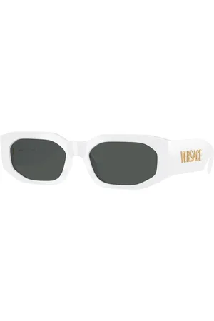 VERSACE Unisex VE4489U 314/87 Occhiali da sole Iniettato Grigio Geometrica Normale