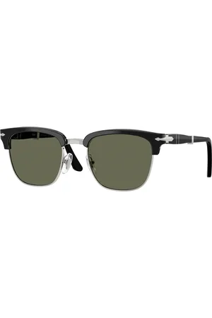 Persol Unisex PO3375S 95/58 Occhiali da sole Acetato Verde Squadrata Polarizzata