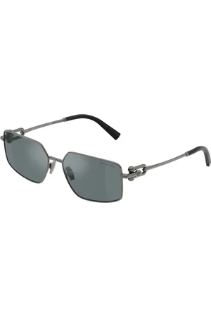 Tiffany & Co. Unisex TF3111 62266G Occhiali da sole Metallo Squadrata Specchiate