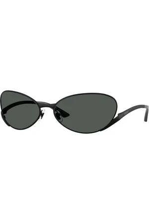 VERSACE Unisex VE2285 143687 Occhiali da sole Metallo Grigio Rotonda Normale