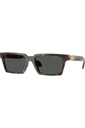 VERSACE Uomo VE4490U 108/87 Occhiali da sole Iniettato Grigio Squadrata Normale