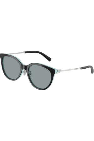Tiffany & Co. Donna TF4243D 8055/1 Occhiali da sole Acetato Grigio Rotonda Normale