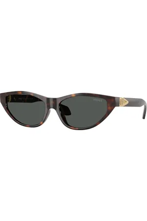 VERSACE Donna VE4491U 108/87 Occhiali da sole Iniettato Grigio Cat Eye Normale