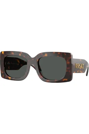 VERSACE Donna VE4496U 108/87 Occhiali da sole Iniettato Grigio Squadrata Normale