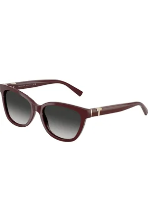 Tiffany & Co. Donna TF4237B 83893C Occhiali da sole Acetato Grigio Cat Eye Normale Sfumato