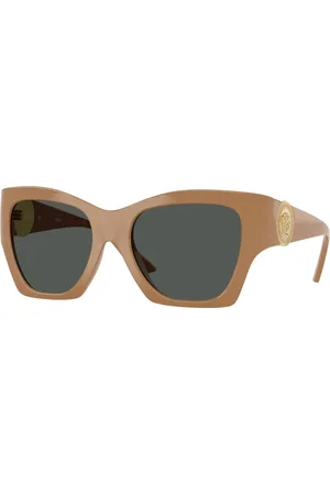 VERSACE Donna VE4452 551787 Occhiali da sole Iniettato Grigio Geometrica Normale
