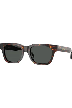 VERSACE Uomo VE4486 550987 Occhiali da sole Acetato Grigio Squadrata Normale