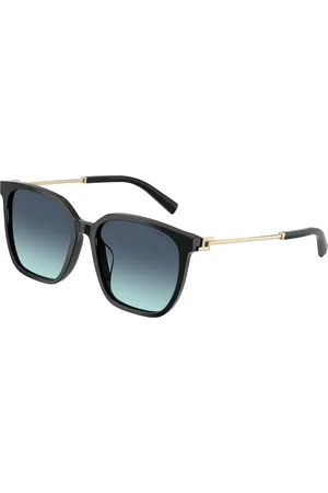 Tiffany & Co. Donna TF4244D 80019S Occhiali da sole Acetato Blu Squadrata Normale Sfumato
