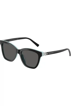 Tiffany & Co. Donna TF4241D 8055S4 Occhiali da sole Acetato Grigio Squadrata Normale