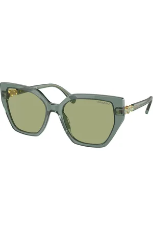 Swarovski Donna SK6016 104382 Occhiali da sole Acetato Geometrica Normale