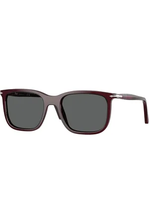 Persol Unisex PO3357S RENZO 1216B1 Occhiali da sole Acetato Grigio Squadrata Normale
